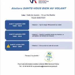 Santé-Vous bien au volant