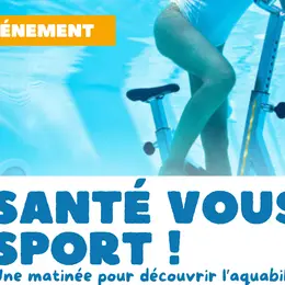 Santé vous sport ! Aquabike à GatinéO - 20 ans Gatinéo
