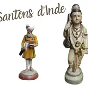 Santons - figurines de Diwali d'Inde à l'abbaye Saint-Victor