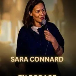 Sara Connard en rodage de son spectacle
