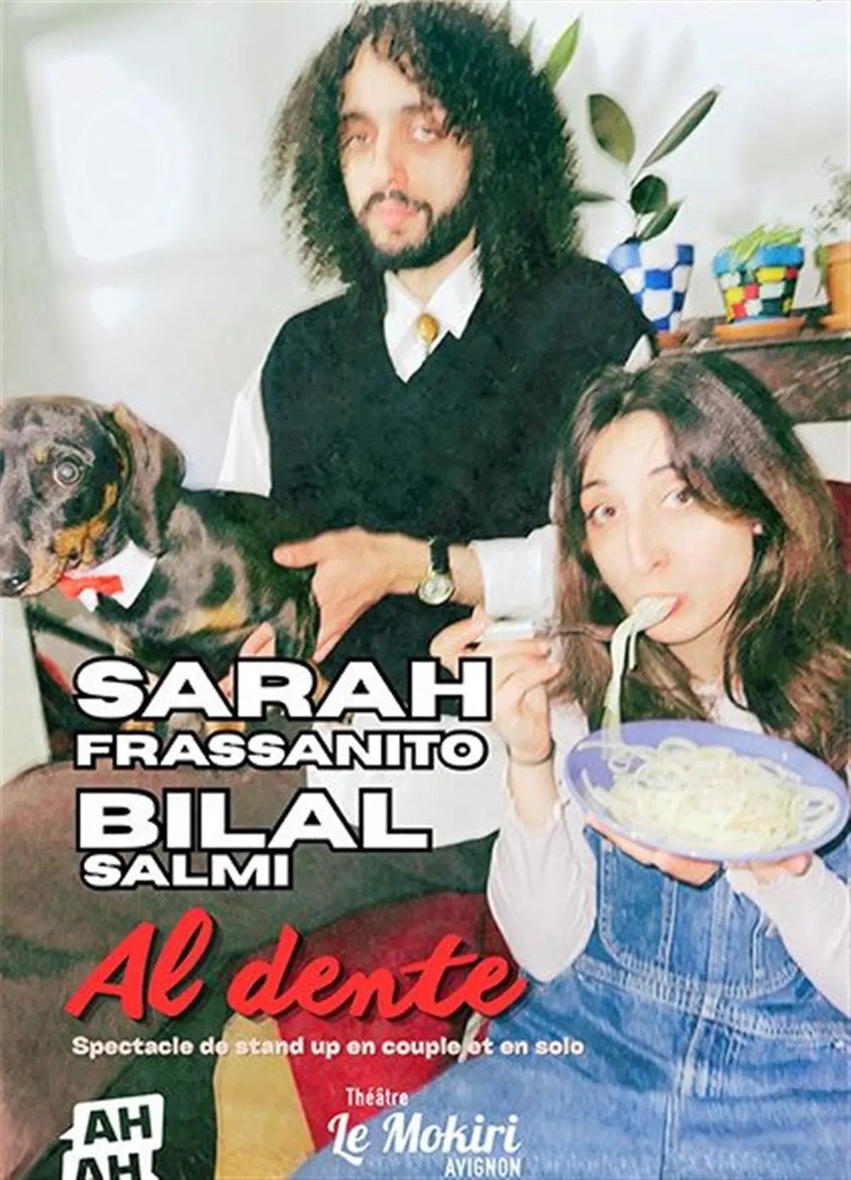 Sarah Frassanito et Bilal Salmi dans Al Dente