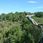 Saut à l'élastique au Viaduc de Banne à Saint-Paul-Le-Jeune (07)