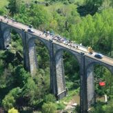 Saut &agrave; l'&eacute;lastique au Viaduc de Coquilleau (85)