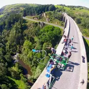 Saut à l'élastique au Viaduc de la Recoumène (43)