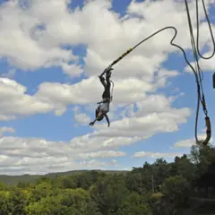 Saut à l'élastique depuis le Viaduc de Sainte-Eulalie-de-Cernon