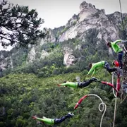 Saut à l'élastique Le 107 au cœur des Gorges du Tarn