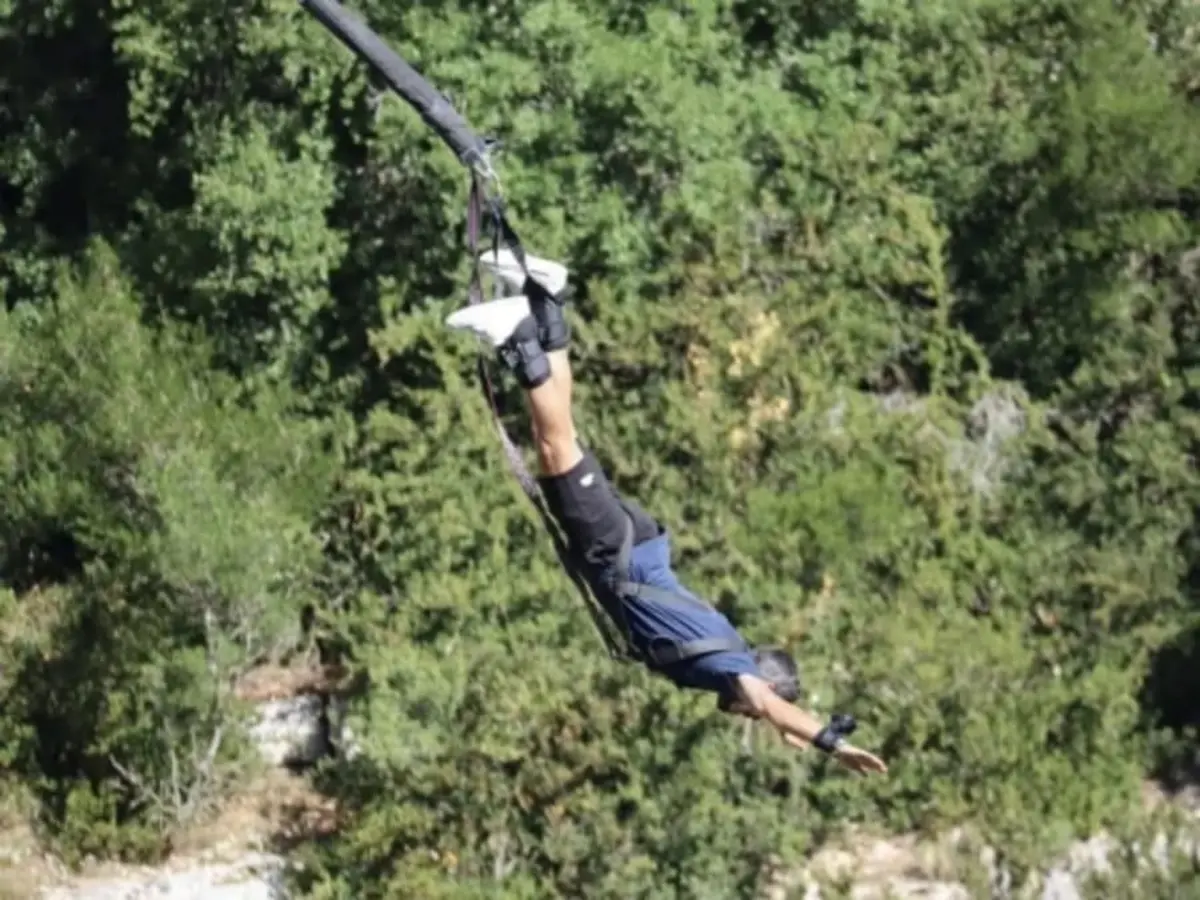 Saut à l'élastique Pont de l'Artuby aux Gorges du Verdon (83)