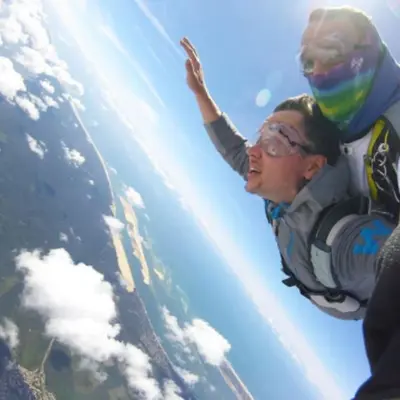 Saut en Parachute au-dessus du Bassin d'Arcachon (33)