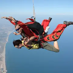 Saut en parachute en tandem à Revel (31)