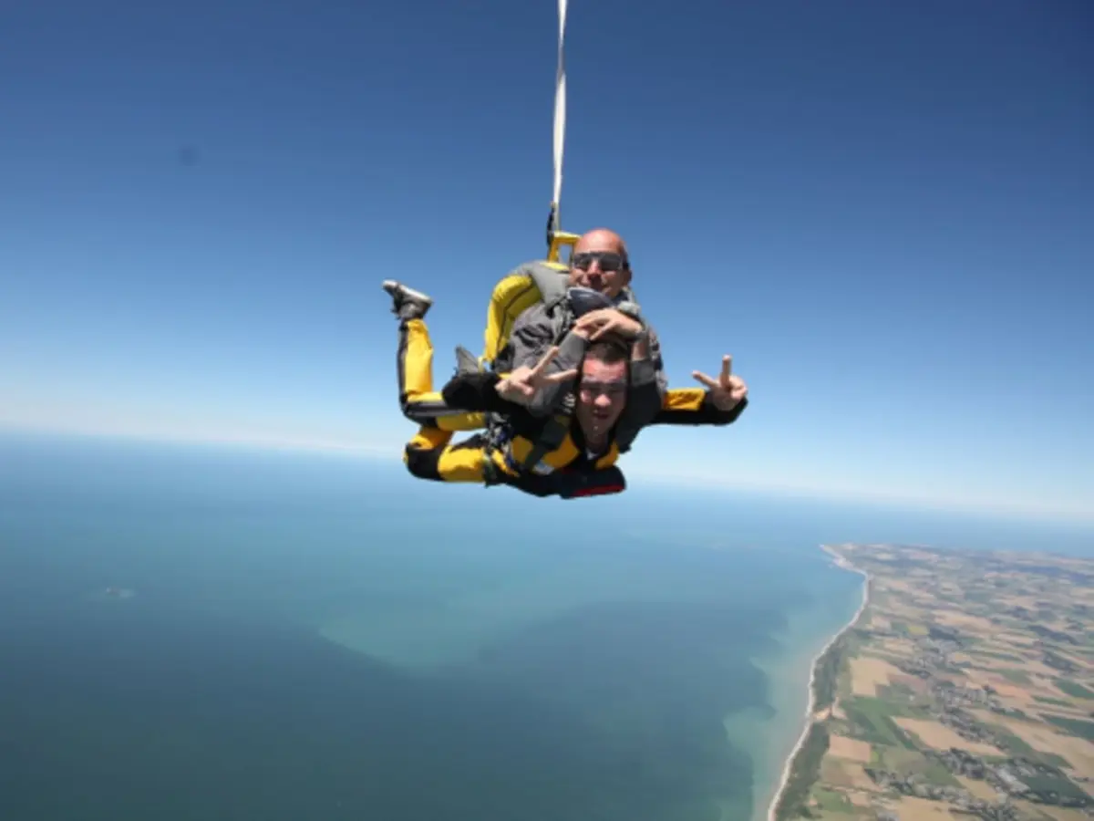 Saut en Parachute en tandem au Havre (76)