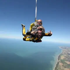 Saut en Parachute en tandem au Havre (76)