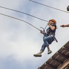 Saut pendulaire dans les Gorges de la Dourbie (12)