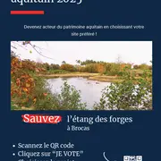 Sauvez l'étang de BROCAS LES FORGES