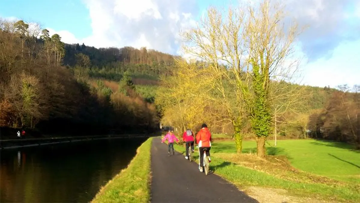 Saverne, le long du canal et autour du château