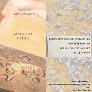 Savonnerie des Monédières : Démonstation / Fabrication de savons