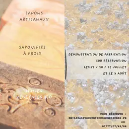Savonnerie des Monédières : Démonstation / Fabrication de savons