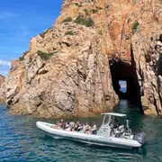 Scandola Calanques de Piana escale Girolata en bateau 12 places