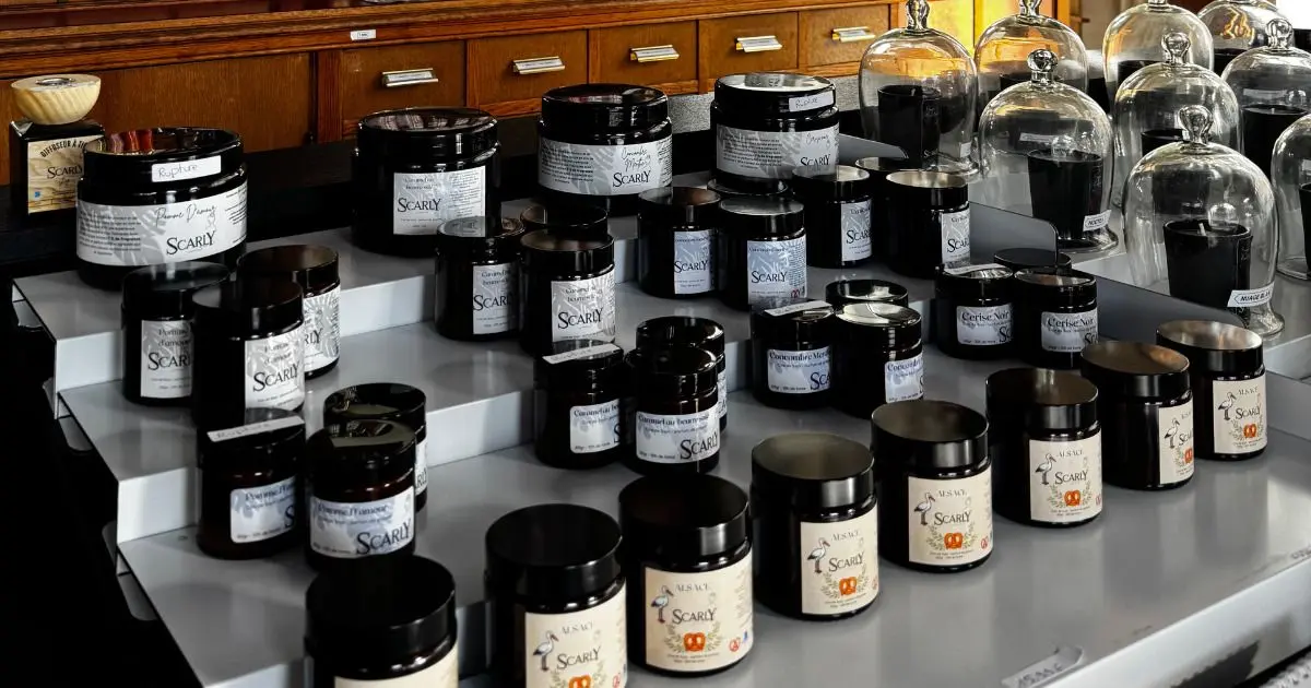 Scarly Shop à Mulhouse : bougies artisanales à Mulhouse (Alsace)