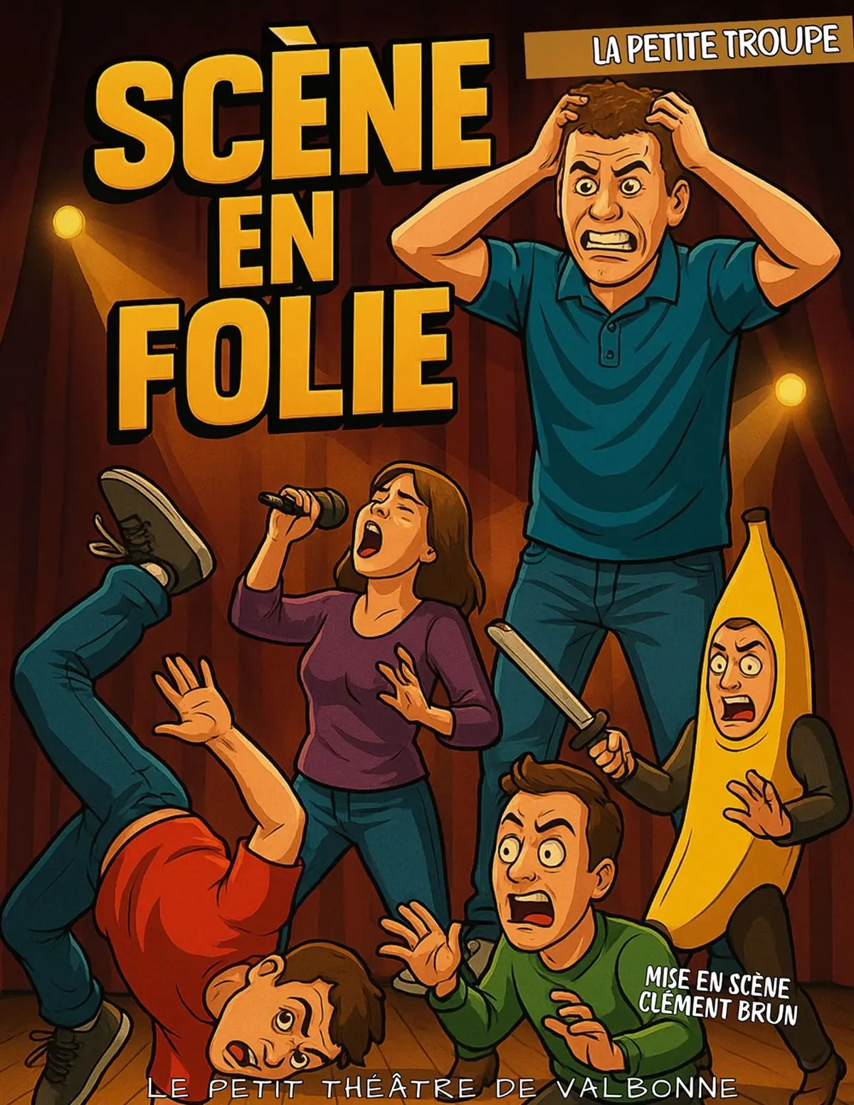Scène en Folie