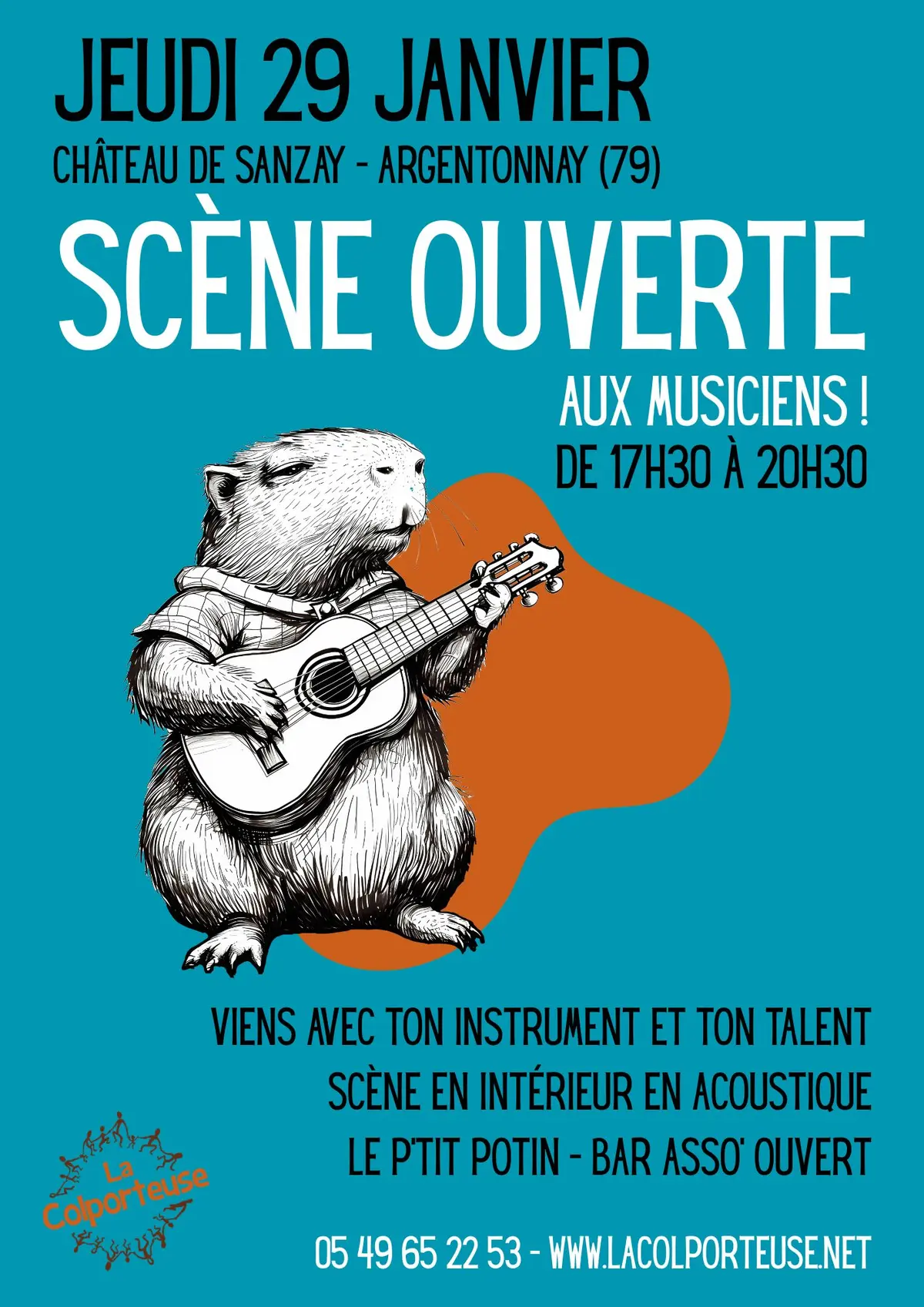 Scène ouverte à La Colporteuse