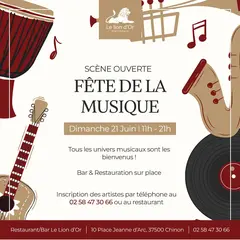 Scène ouverte au Lion d'Or pour la Fête de la Musique