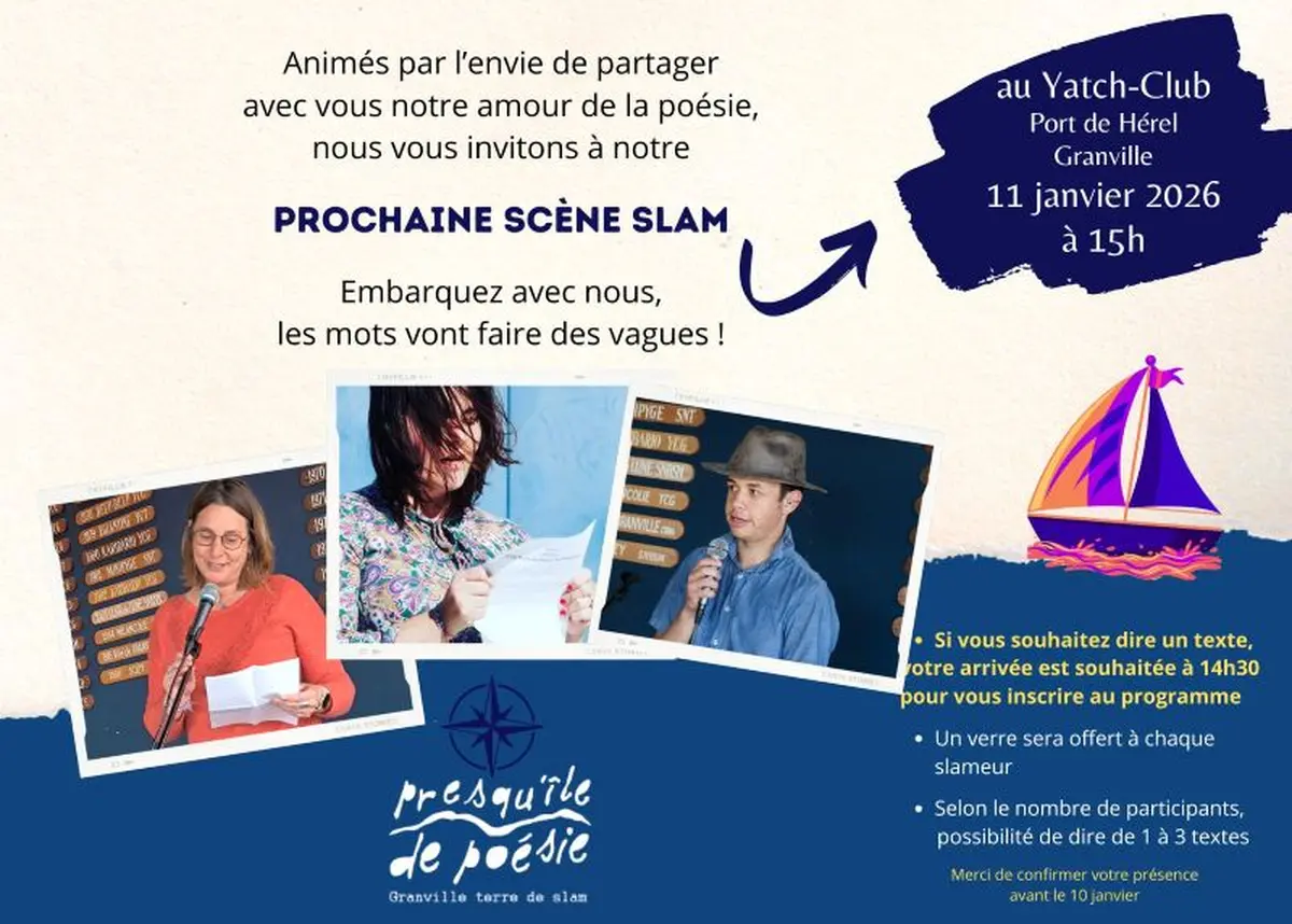 Scène ouverte de Slam