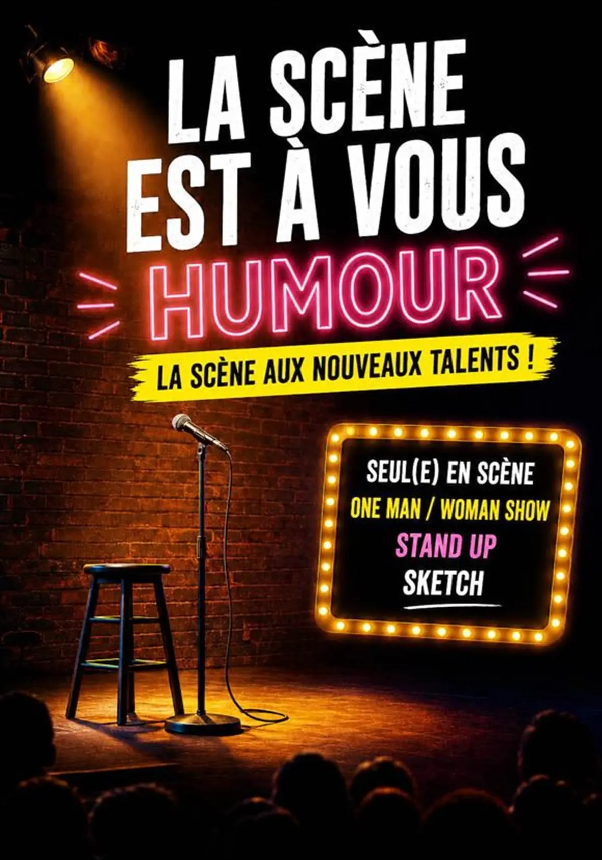 Scène ouverte : Humour