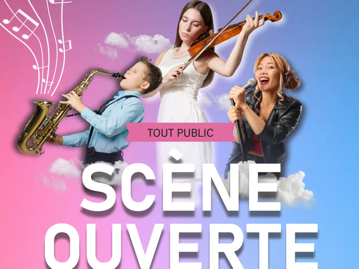 Scène ouverte (musique, poésie, humour, danse...) à la médiathèque !