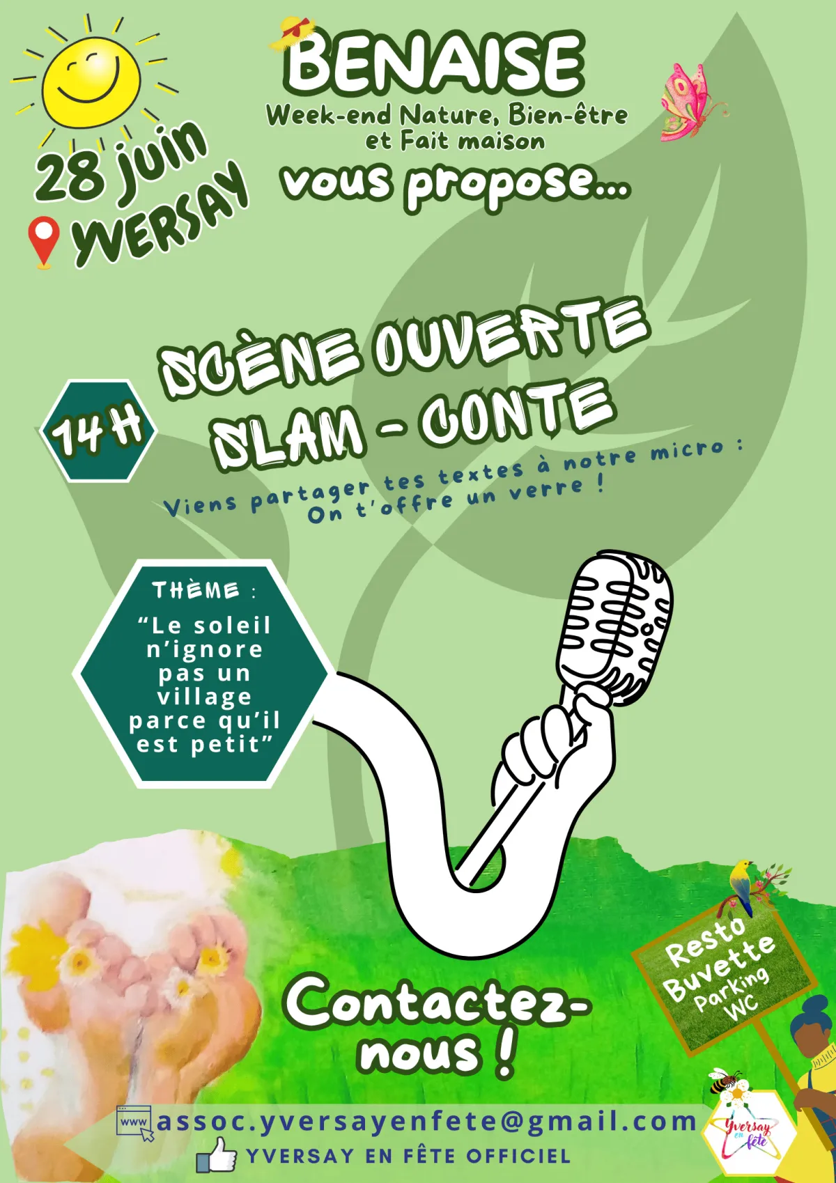 Scène ouverte - Slam - COnte