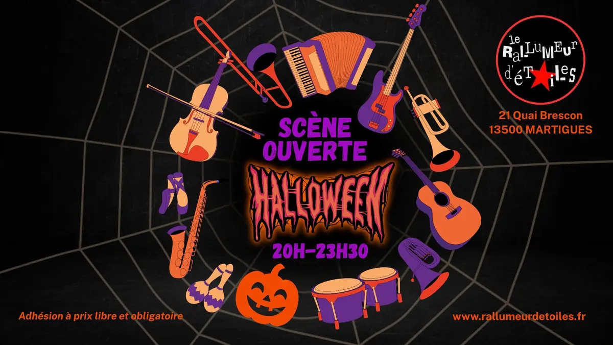 Scène ouverte spéciale HALLOWEEN
