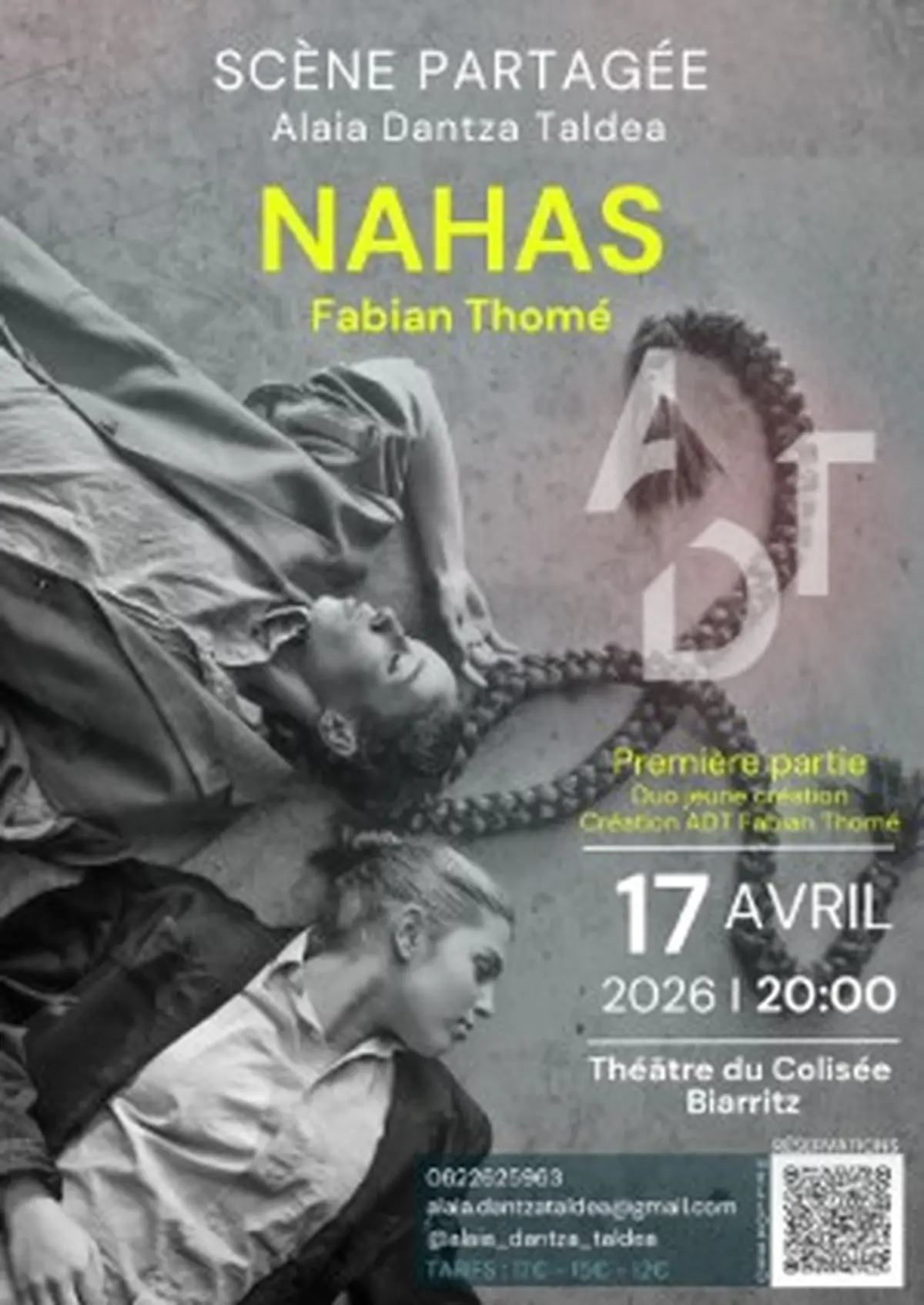 Scène partagée Alaia Dantza Taldea invite Fabian Thomé