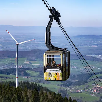 Schauinsland : montez à bord du plus long téléphérique d'Allemagne