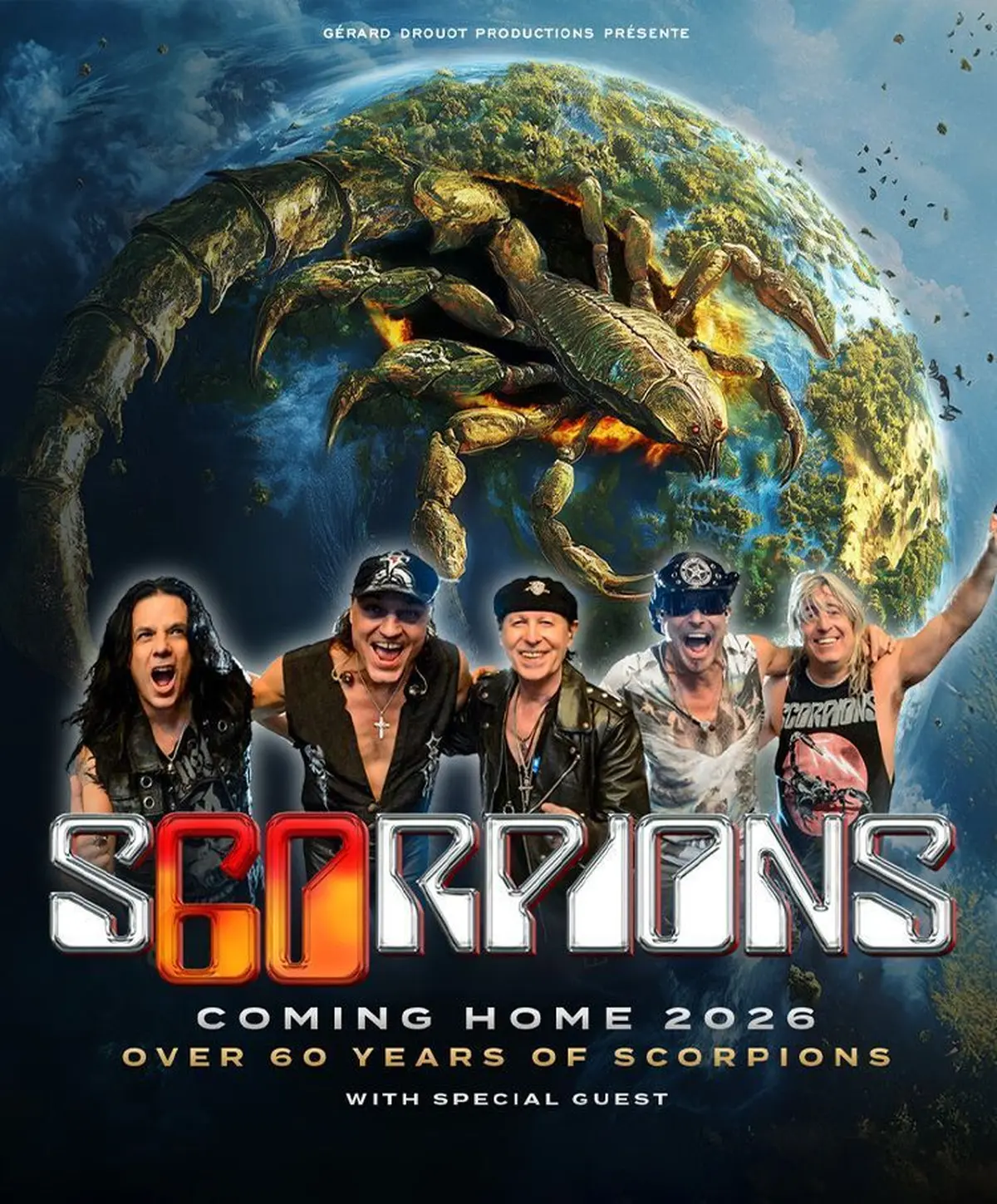Scorpions à la LDLC Arena | 14 juillet 2026