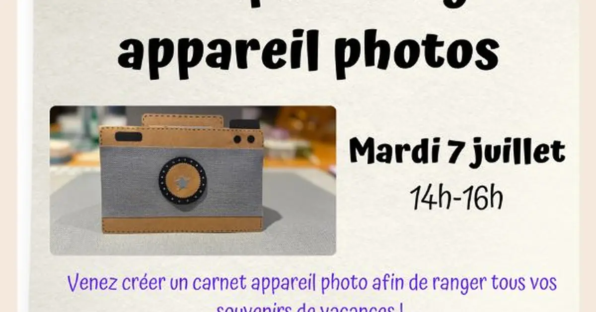 Scrapbooking appareil photo