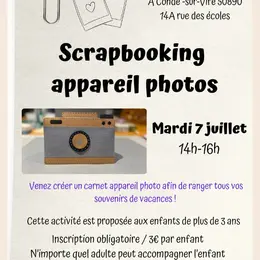 Scrapbooking appareil photo