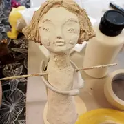 Sculpture en papier mâché