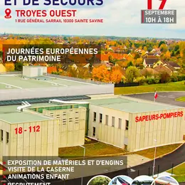 SDIS de l'Aube - Centre d'Incendie et de Secours Troyes Ouest - JEP 2026