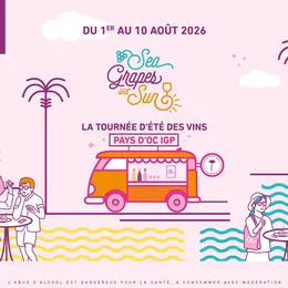 Sea, Grapes & Sun 2026 - La Tournée D'été Des Vins Pays D'Oc Igp