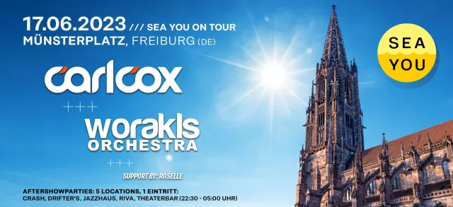 Sea You On Tour : Carl Cox + Worakls Orchestra