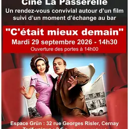 Séance de cinéma à Cernay avec La Passerelle des Aînés
