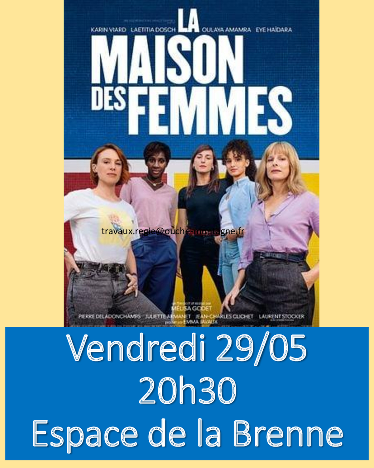Séance de cinéma La maison des femmes
