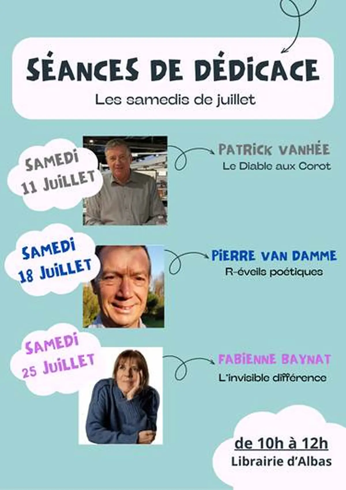 Séance de dédicace
