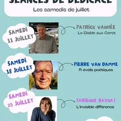 Séance de dédicace
