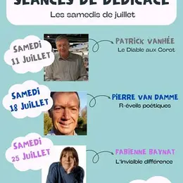 Séance de dédicace