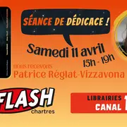 Séance de dédicace de Patrice Réglat-Vizzavona pour Off