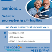 Séance de prévention ICOPE avec Cassiopéa