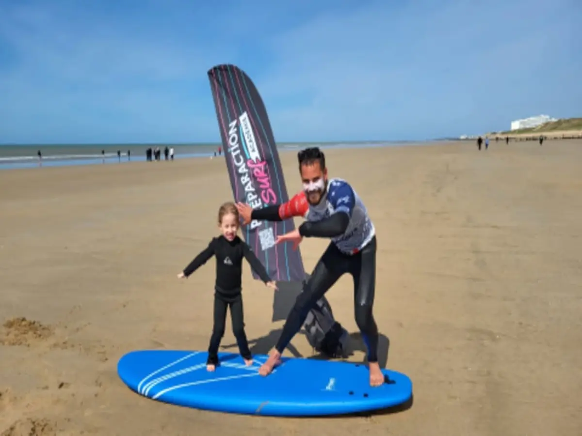 Séance de surf à Saint-Hilaire-de-Riez (85)