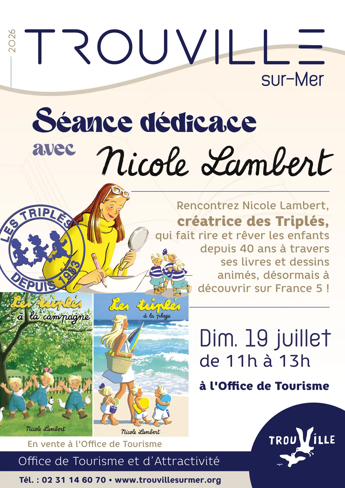 Séance dédicace avec Nicole Lambert