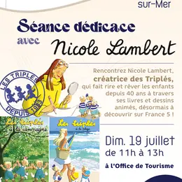 Séance dédicace avec Nicole Lambert