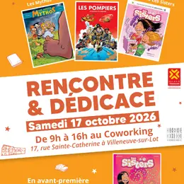 Séance dédicace Christophe Cazenove